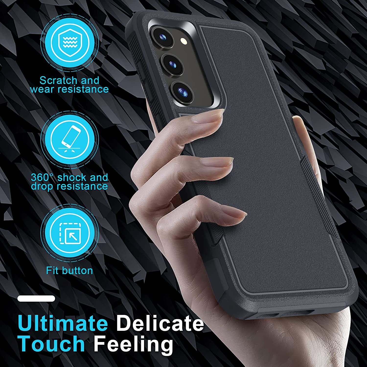 Coque hybride fine pour Samsung Galaxy S24 / S25 Coque hybride fine pour Samsung Galaxy S24 / S25